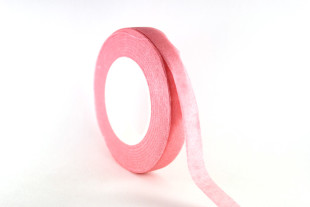 Флористическая тейп лента розовая