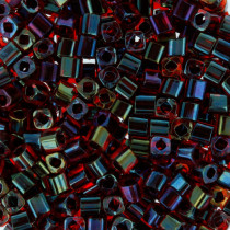 Бисер Япония "TOHO" CUBE 1.5 мм 5 г №0400 гранатовый