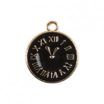 "Zlatka" Подвеска MFG 2 шт №21 Часики 19 x 22 мм