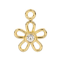 "BLITZ" PPT022 Подвеска 10 х 15 мм №30 золото (прозрачный)