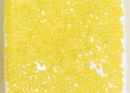 Бисер Япония круглый 11/0 10г 0175F лимон матовый, радужный прозрачный